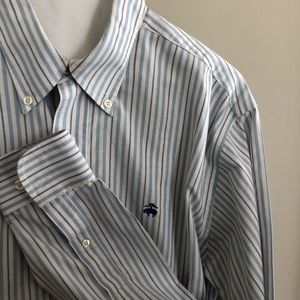 Brooks Brothers Striped Button Down